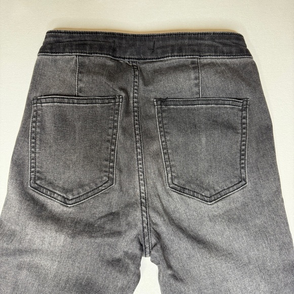 Free People “Just Float On” Flare Jeans Black High-Rise Bell Bottoms Sz 24 - Picture 13 of 16